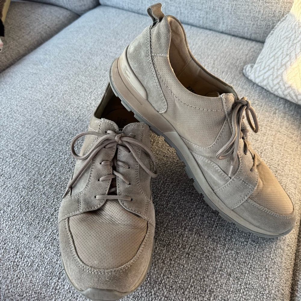 Waldlaufer  Men's Taupe Casual Shoes 10.5